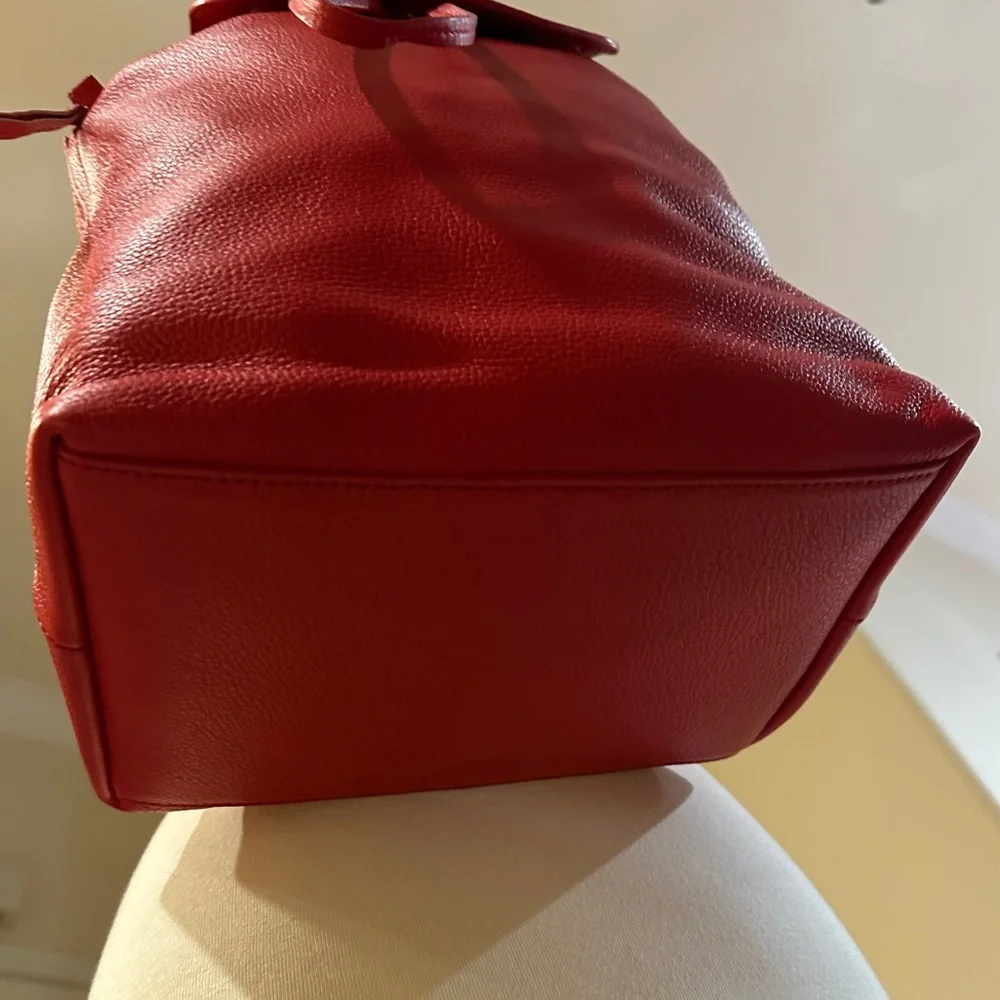 Tory Burch Red Backpack - Picture 6 of 17
